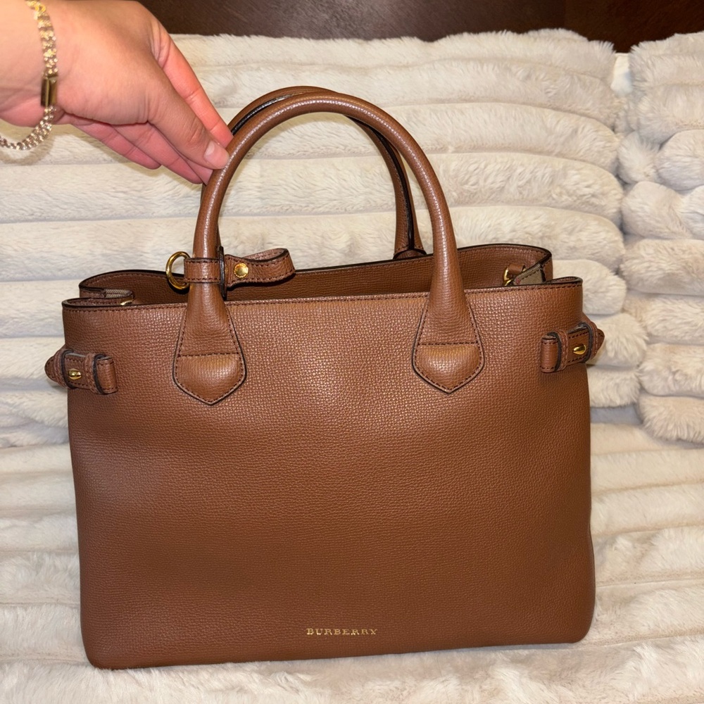 Burberry Brown Leather Women's Bag